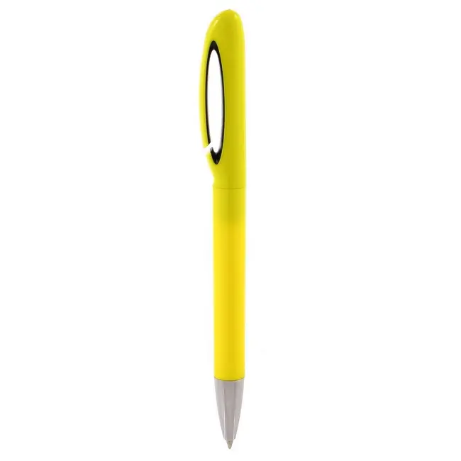 Ручка пластиковая Черный Серебристый Желтый 1881-04
