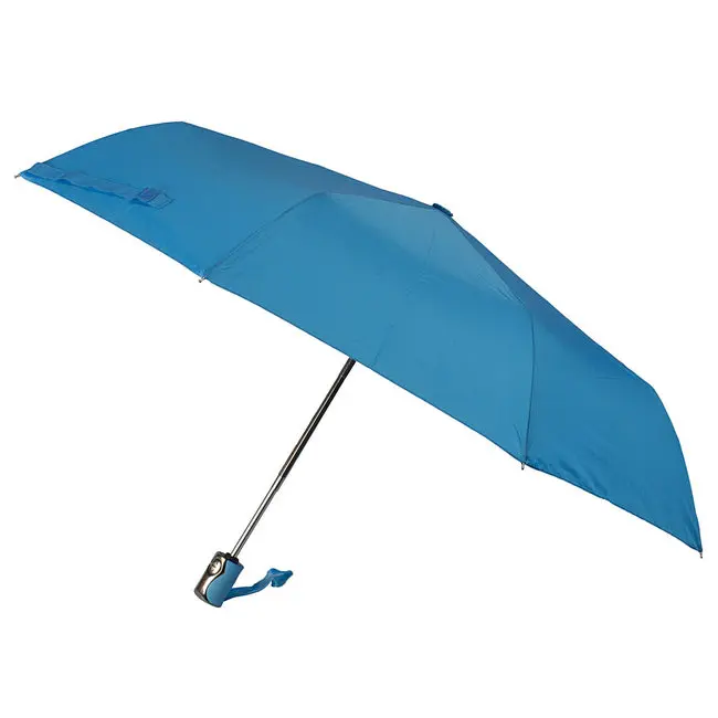 Зонт складной автоматический голубой Голубой 4606-10