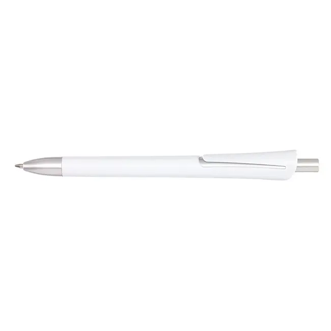 Ручка пластиковая Серебристый Белый 2790-02