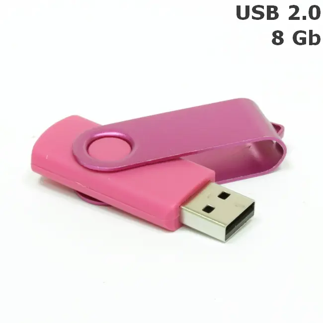 Флешка 'Twister' 8 Gb USB 2.0 Розовый 3673-27