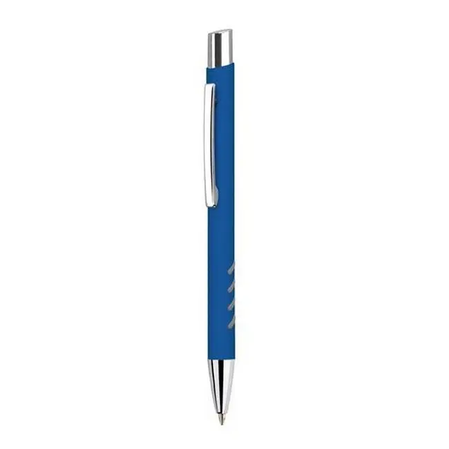 Ручка металлическая 'VIVA PENS' 'FERII' Серебристый Синий 8627-11