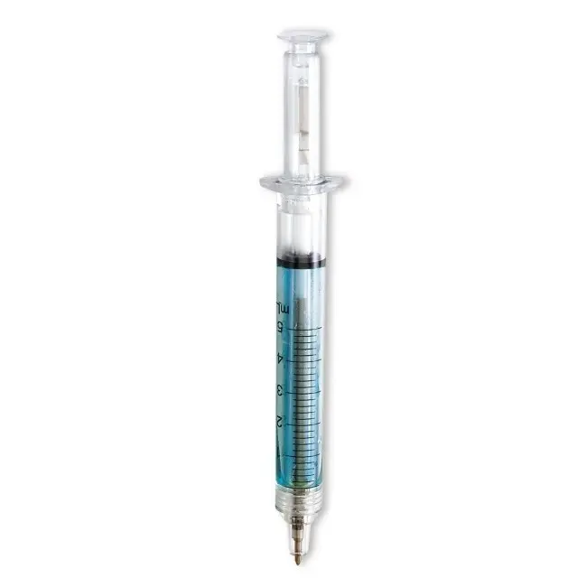 Ручка в форме шприца Голубой Прозрачный Белый 6437-02