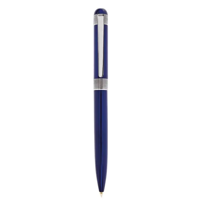 Ручка шариковая 'Cabinet' 'Armour' металлическая Темно-синий Серебристый 5773-07