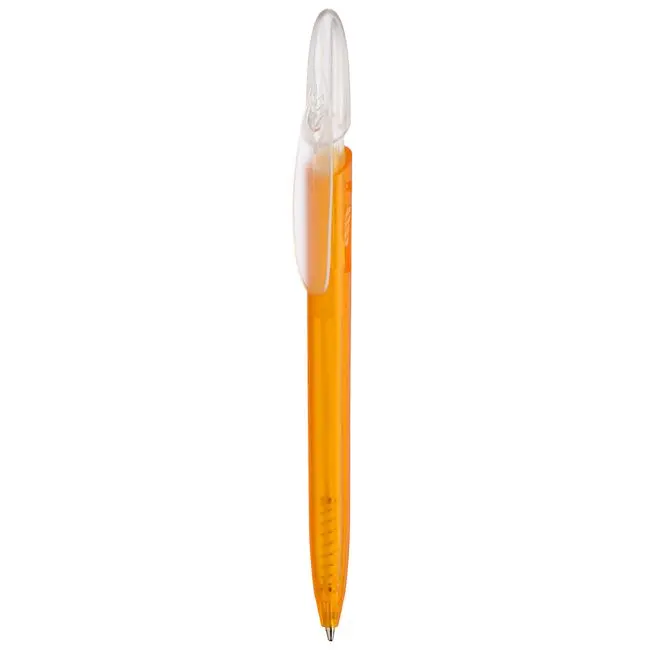Ручка пластиковая Белый Оранжевый 5648-04