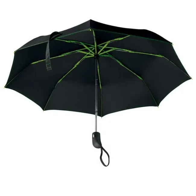 Зонт складной Зеленый Черный 8931-05