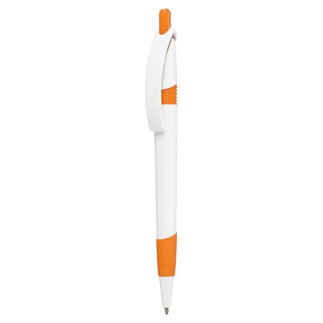 Ручка пластикова Оранжевый Белый 5590-04