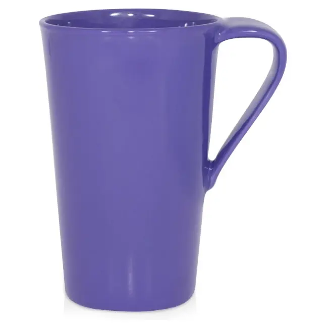 Чашка керамічна Dunaj 450 мл Фиолетовый 1743-07