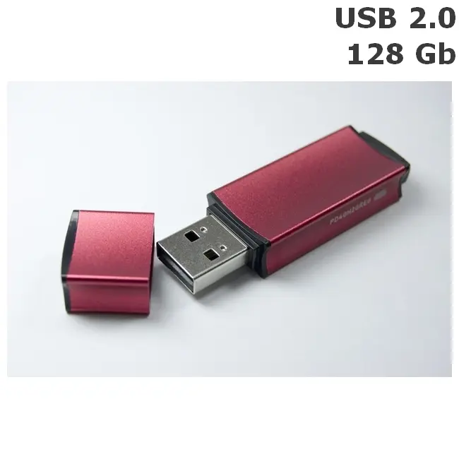 Флешка 'GoodRAM' 'EDGE' 128 Gb USB 2.0 красная Бордовый 6340-04