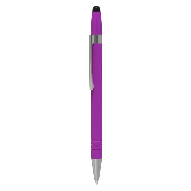 Ручка стилус металева 'VIVA PENS' 'MAYA' Фиолетовый Серебристый 8631-10