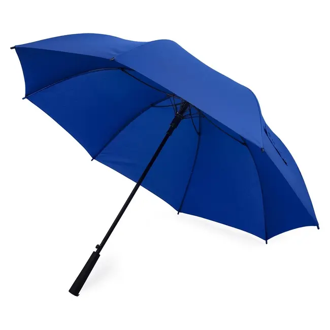 Зонт трость Черный Синий 12321-03