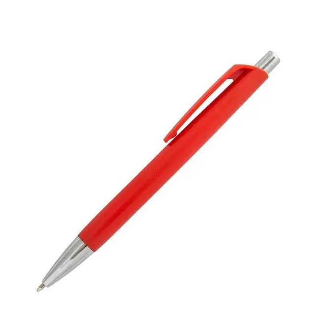 Ручка пластиковая Красный Серебристый 8944-02