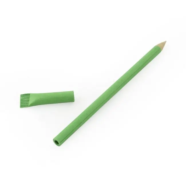 Ручка ECO з переробленого паперу Зеленый 7080-04