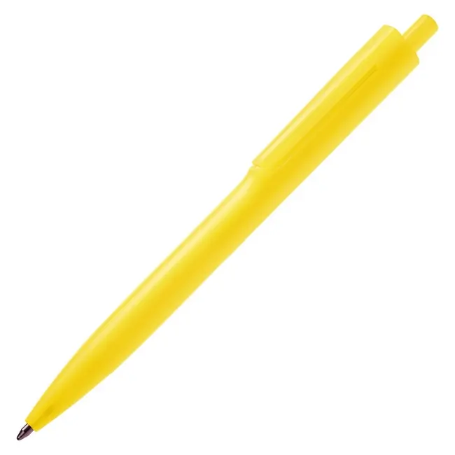 Ручка шариковая пластиковая матовая Желтый 8573-02