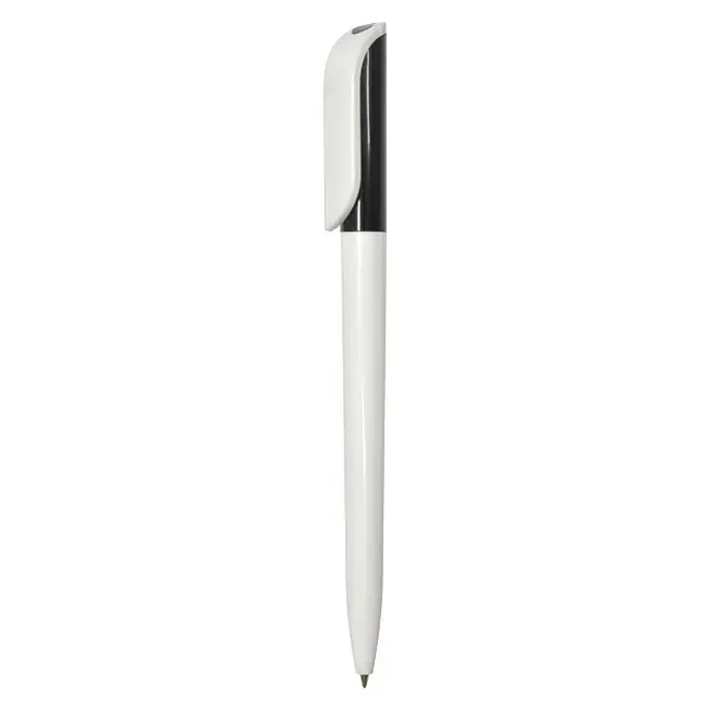 Ручка Uson пластиковая пишет черным Белый Черный 3925-103