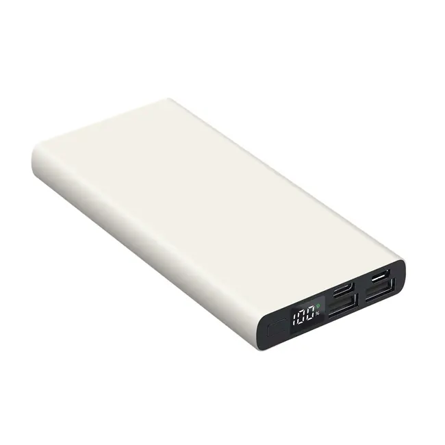 Универсальная мобильная батарея Powerbank 'Model A' 10000 mAh Черный Белый 5482-02