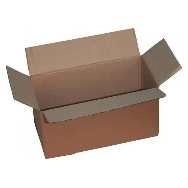 Коробка картонна Чотирьохклапанна 330х165х165 мм бура Коричневый 10177-01