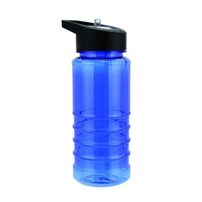 Пляшка для води 550мл Синий Черный 7229-03