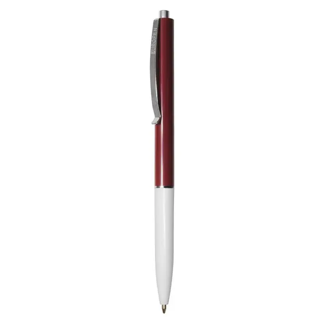 Ручка 'Uson' 'PR16-Europen' пластиковая Серебристый Белый Бордовый 13542-18