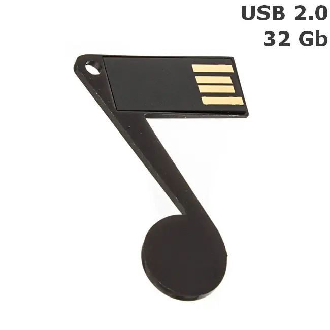 Флешка 'Note' black 32 Gb USB 2.0 Черный 10088-01