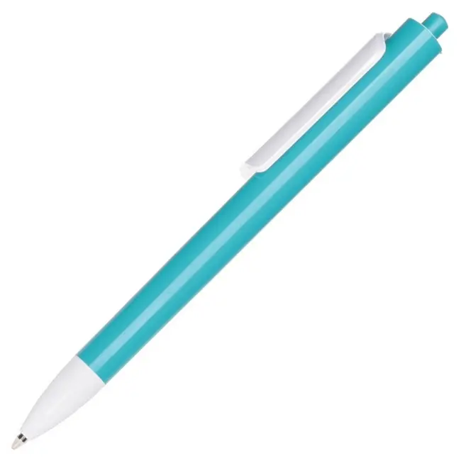 Ручка пластиковая 'Lecce Pen' 'Forte' Голубой Белый 13065-04