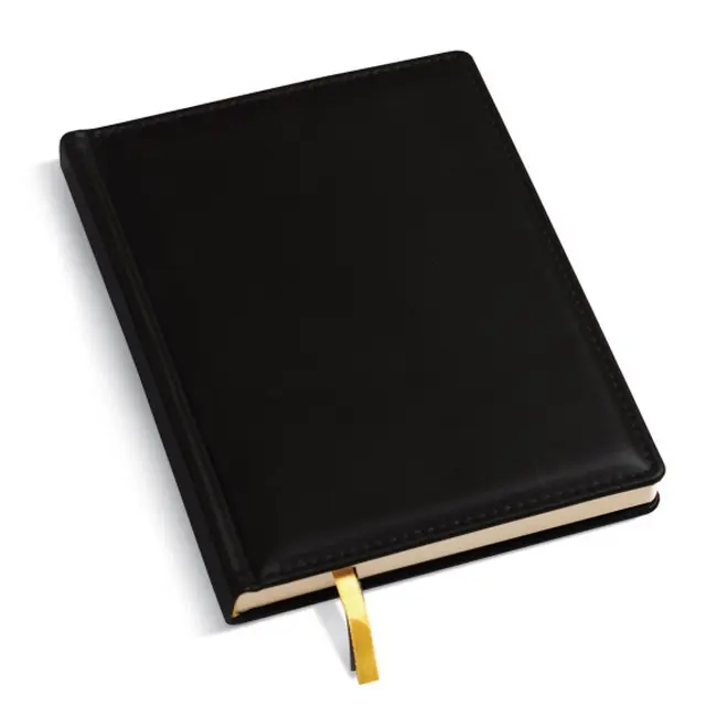 Ежедневник А5 датированный Эмпайр белый блок Черный 8844-04