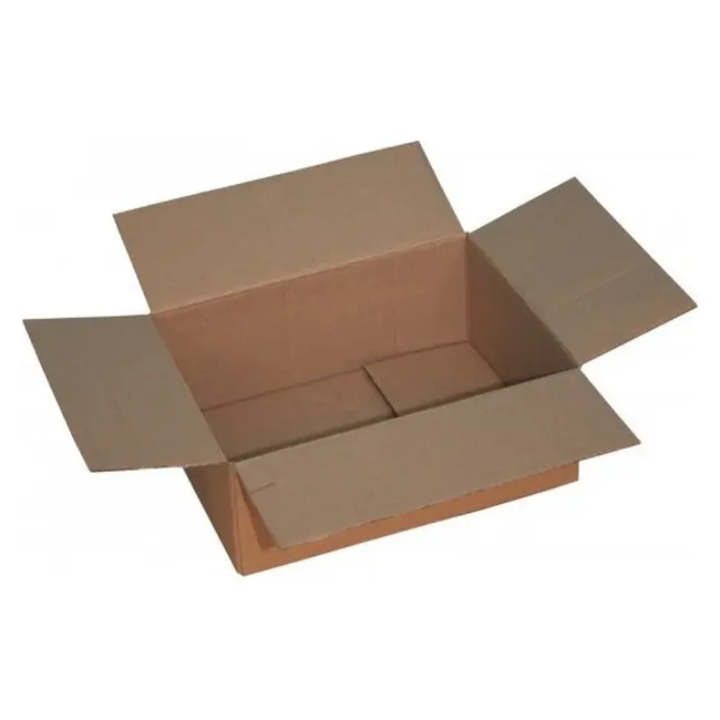 Коробка картонная Четырехклапанная 380х280х150 мм бурая Коричневый 10183-01