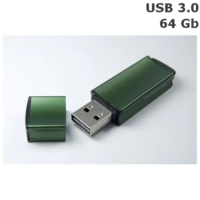 Флешка 'GoodRAM' 'EDGE' 64 Gb USB 3.0 темно-зеленая