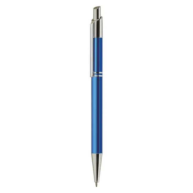 Ручка металлическая Серебристый Синий 5671-10