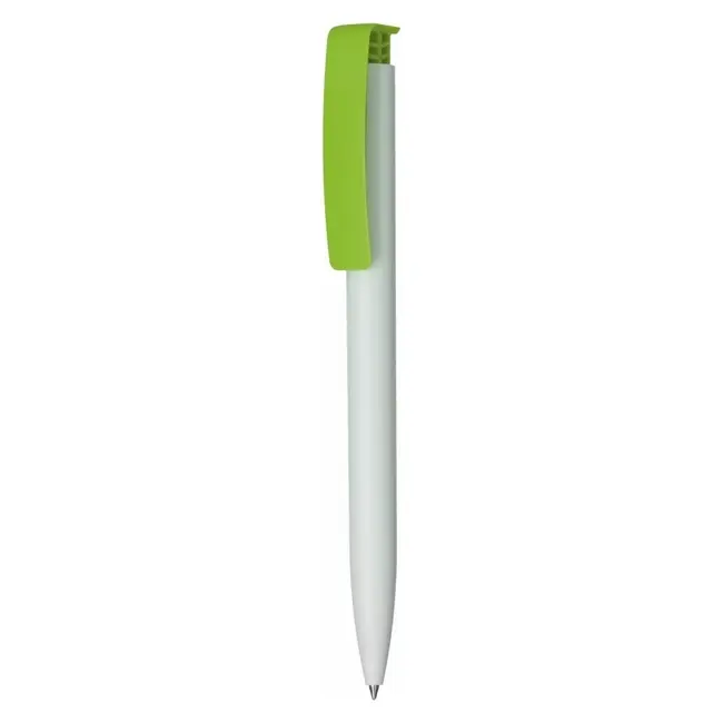 Ручка пластиковая Белый Зеленый 13604-08