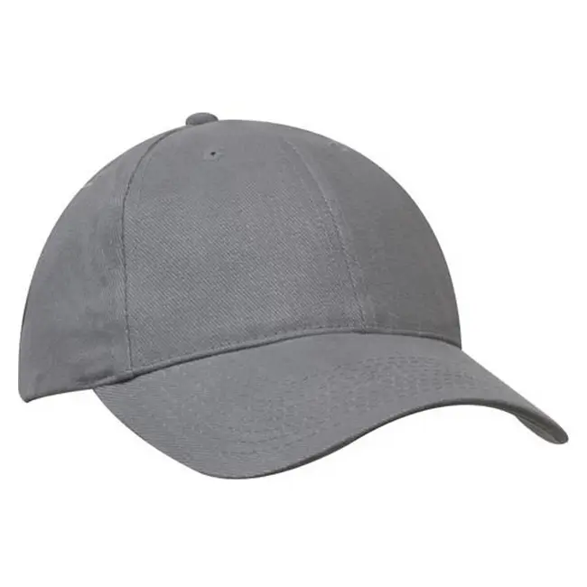 Кепка 'HeadWear' 'Brushed Cotton Cap' Charcoal Серый 6948-04
