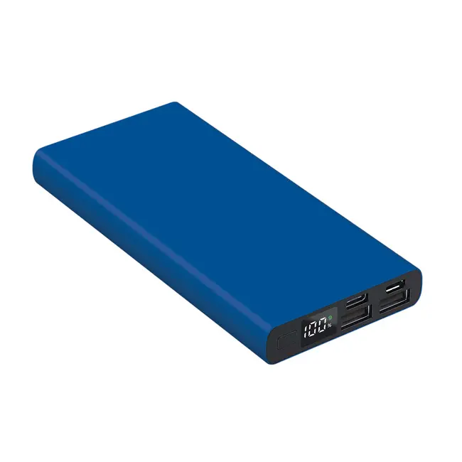 Універсальна мобільна батарея Powerbank 'Model A' 10000 mAh Черный Синий 5482-18