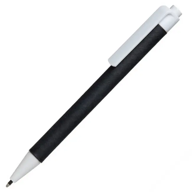 Ручка картонна Белый Черный 8275-04
