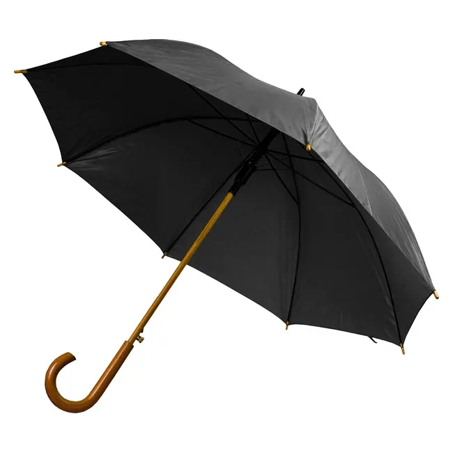 Зонт трость Черный 8756-08