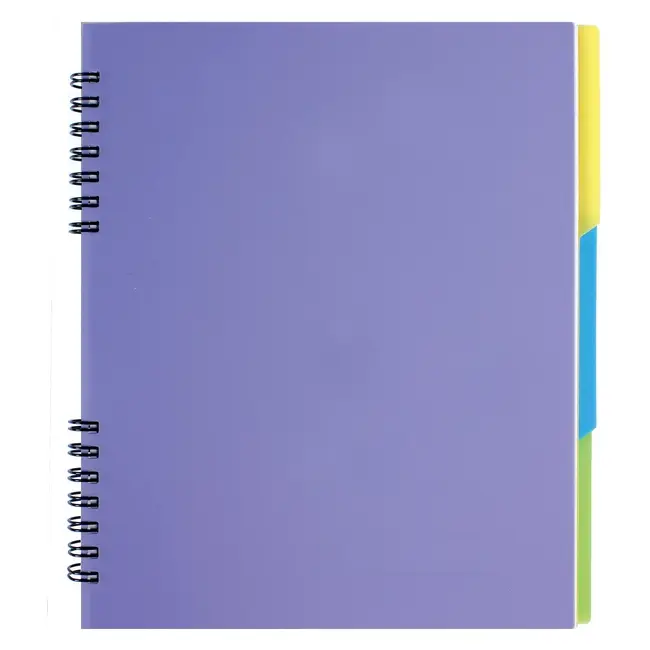 Блокнот В5 пластиковая обложка Фиолетовый 11929-05