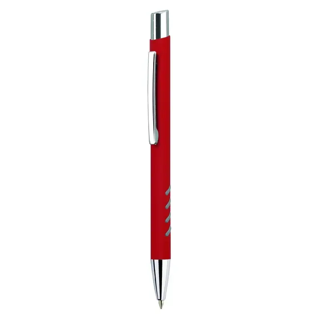 Ручка металева 'VIVA PENS' 'FERII' Серебристый Красный 8627-08