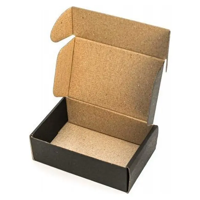 Коробка картонная Самосборная 150х100х50 мм черная Черный 13861-05