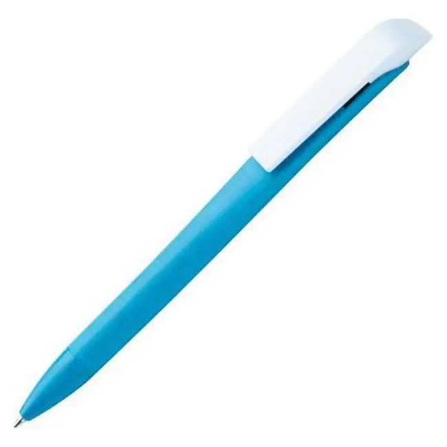 Ручка пластиковая Голубой Белый 14452-06