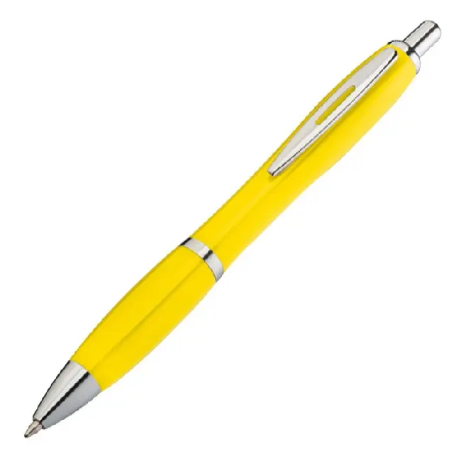 Ручка пластиковая Серебристый Желтый 4449-05