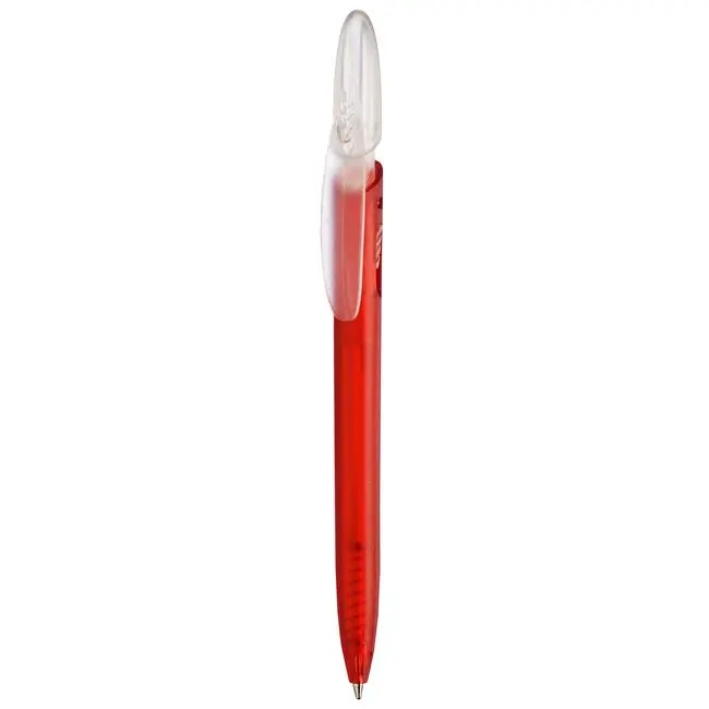 Ручка пластикова Белый Красный 5648-03