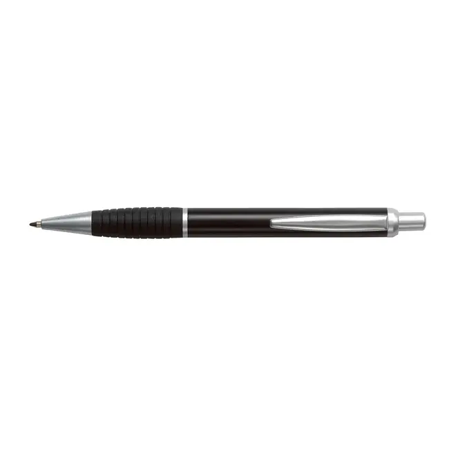 Ручка металлическая Серебристый Черный 2784-02