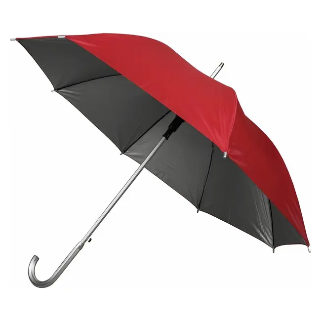 Зонт трость Серебристый Красный 8726-03