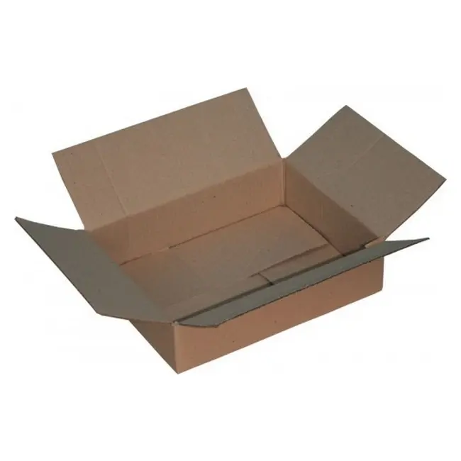 Коробка картонная Четырехклапанная 380х285х95 мм бурая Коричневый 10186-01