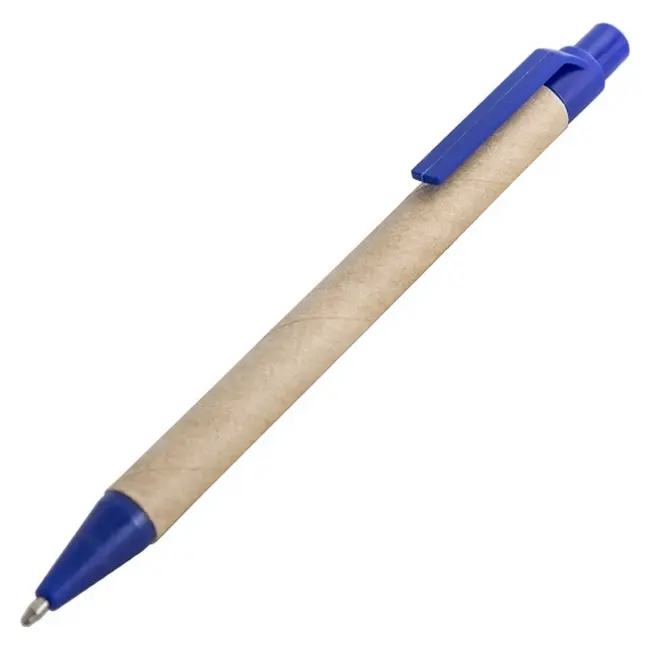 Ручка ЕКО кулькова паперова Синий 14735-04