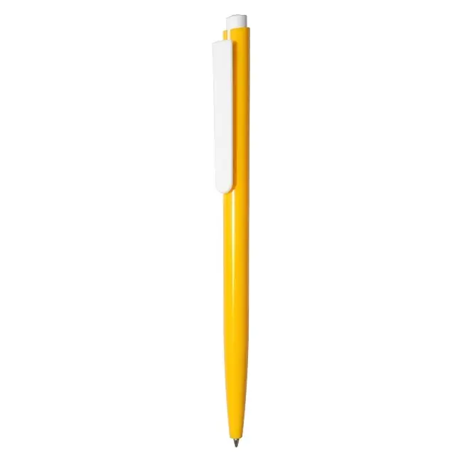 Ручка 'Uson' пластиковая Белый Желтый 7006-21