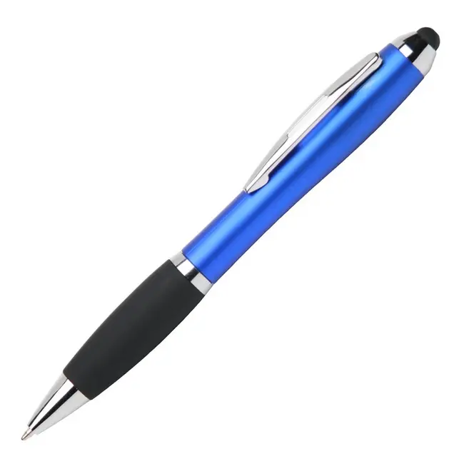 Ручка пластикова Черный Синий Серебристый 1434-03