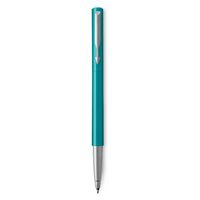 Ручка роллер 'Parker' VECTOR 17 Blue-Green RB Голубой Серебристый 10027-05