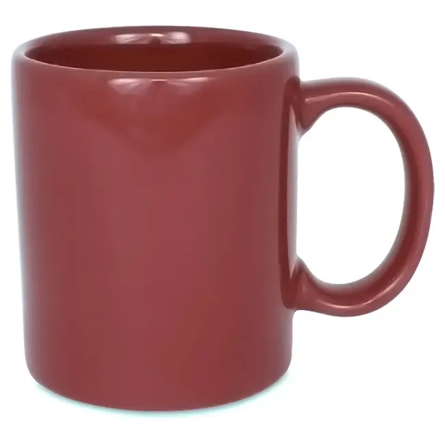 Чашка керамічна Kuba 310 мл Бордовый 1780-02
