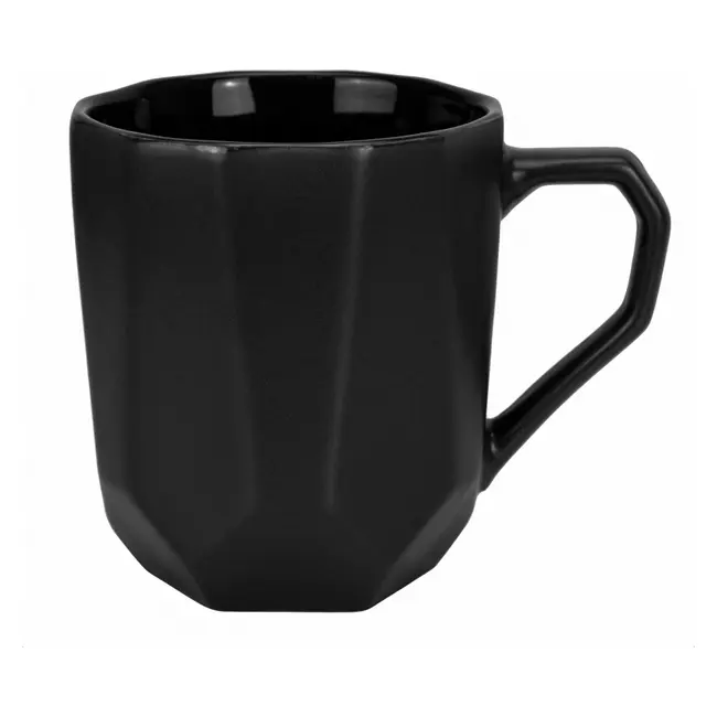 Чашка керамічна 320мл Черный 13728-02
