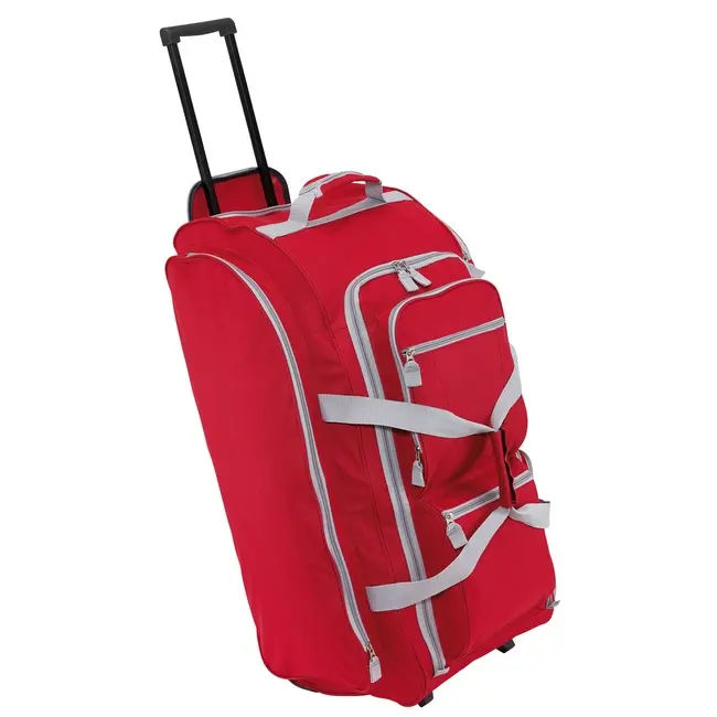 Дорожня сумка '9P' Серый Красный 3231-03