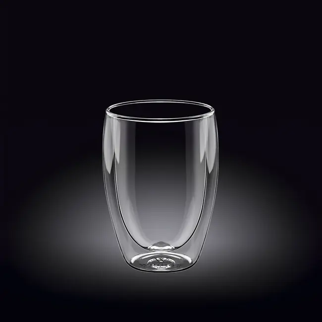 Склянка з подвійним дном 'Wilmax' 250мл Прозрачный 9378-01